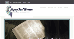 Desktop Screenshot of happyrealwomen.com
